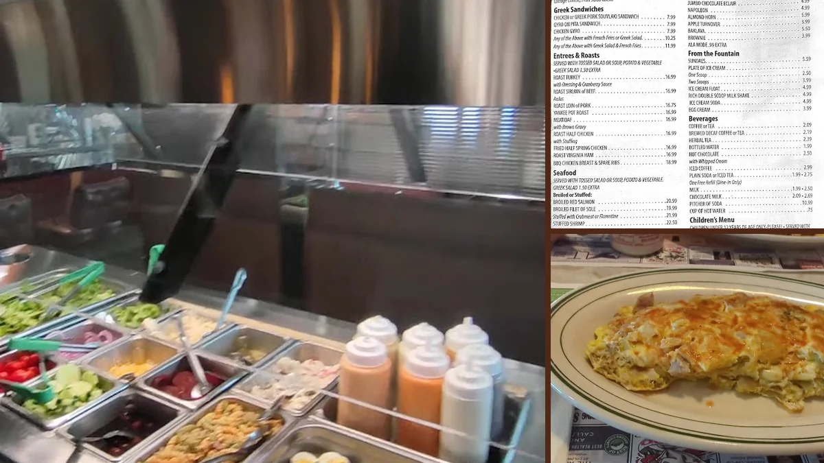 Classic diner, all day