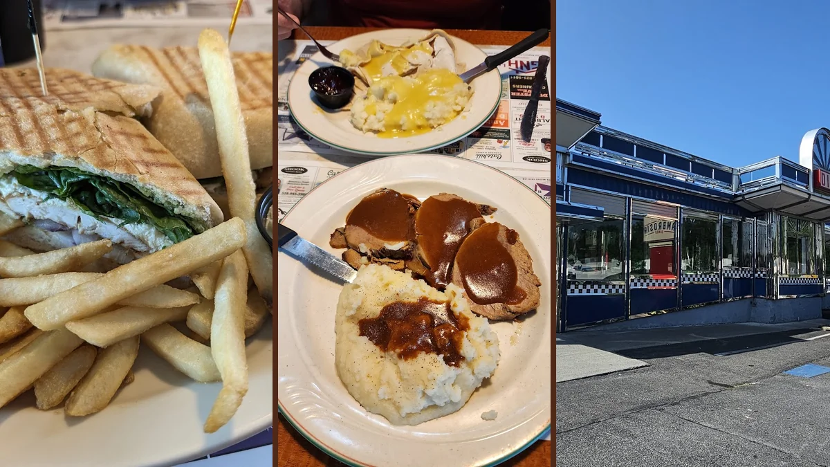 Classic diner, all day