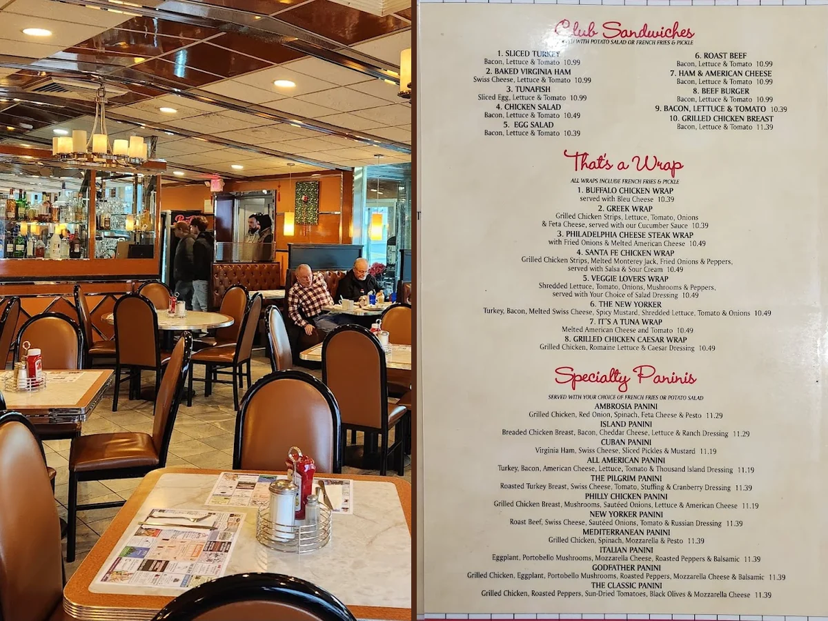 Comfort food restaurant with a nostalgic diner look.